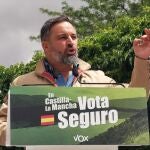 Abascal preside un mitin de Vox en Guadalajara