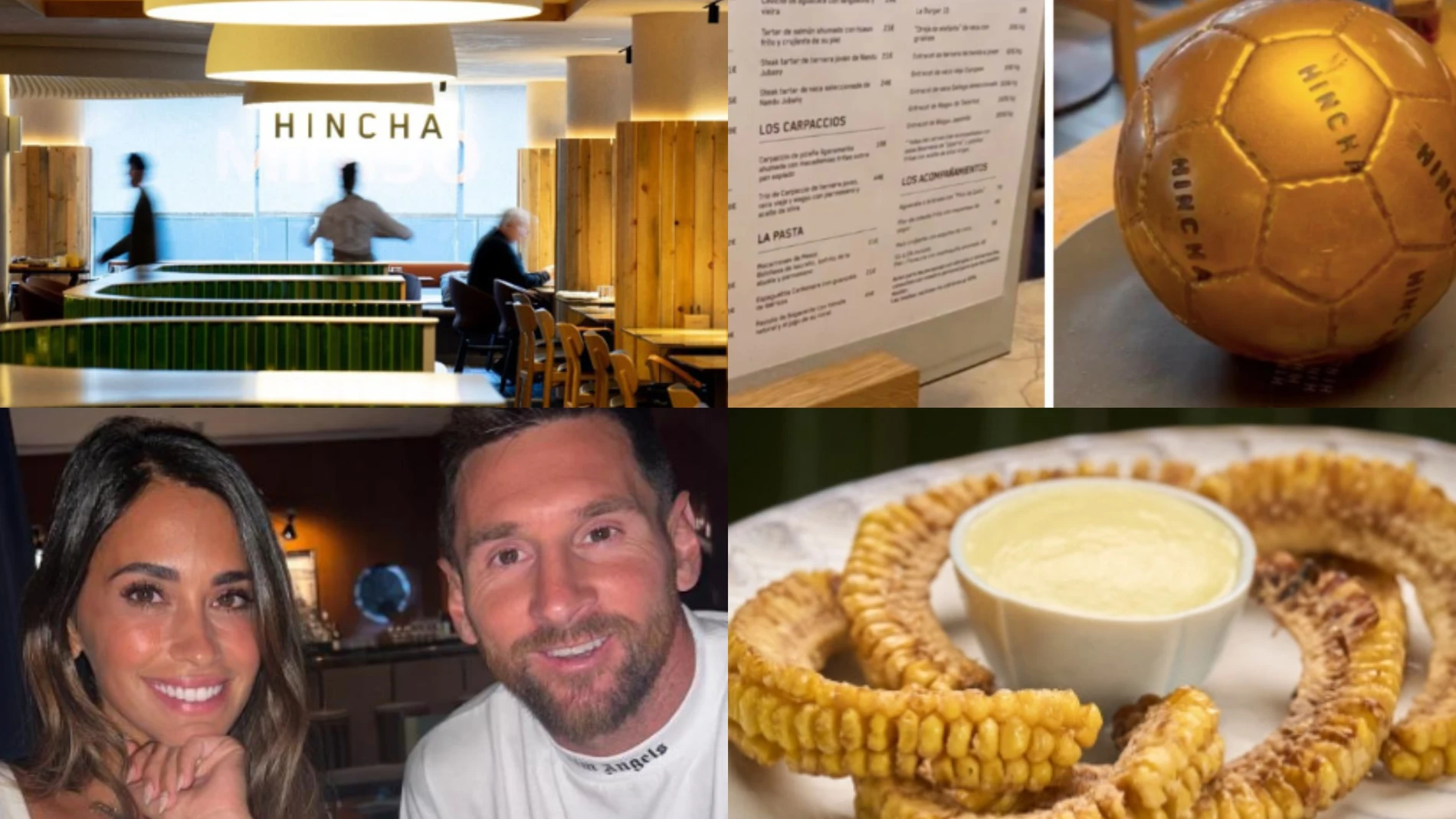 "Hincha", el exclusivo restaurante de Leo Messi