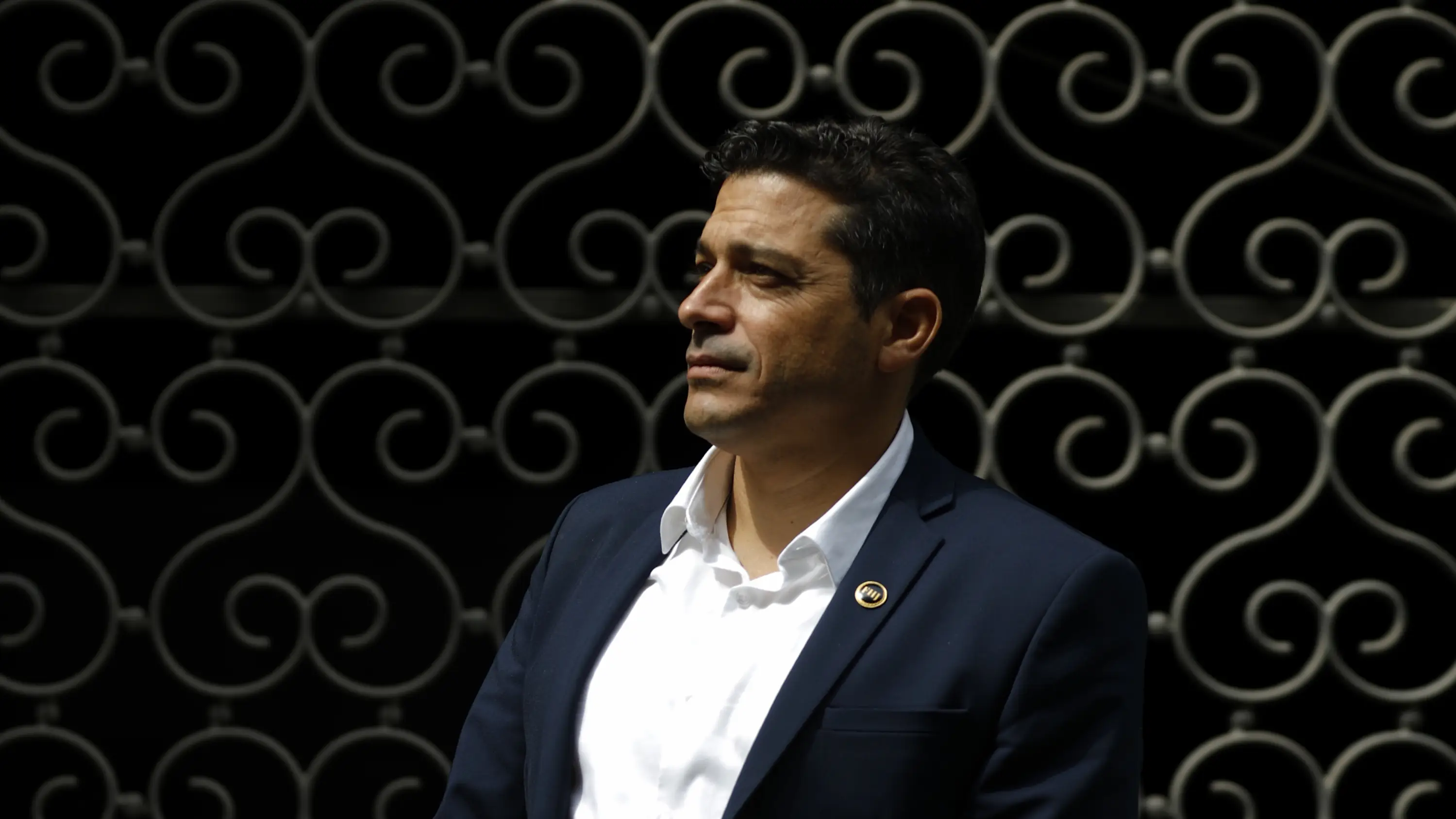 Ministro de Asuntos de Diaspora Israeli Amichai Chikli. 