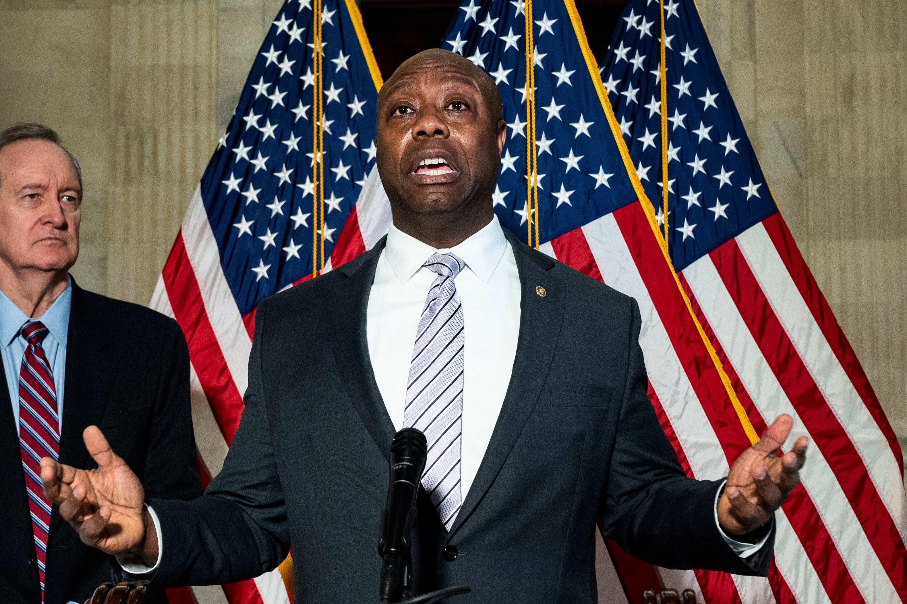El senador republicano por Carolina del Sur Tim Scott