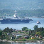 USS Gerald R. Ford carrier in Oslo