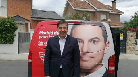 El alcalde de Galapagar, Alberto Gómez Martín