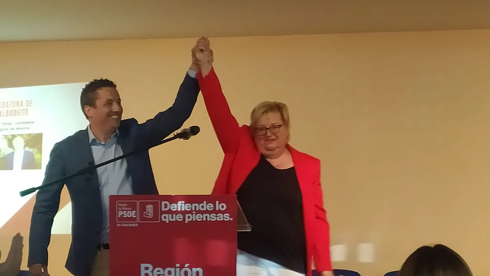 La candidata socialista a la Alcaldía de Albudeite, Isabel Peñalver