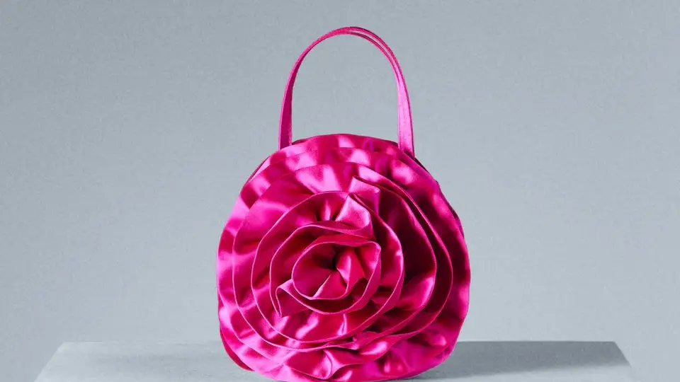 Bolso maxi flor