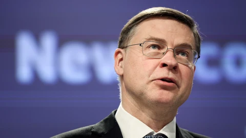 Valdis Dombrovskis Vicepresidente económico de la Comisión Europea