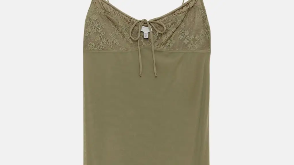 Vestido corto lencero tul