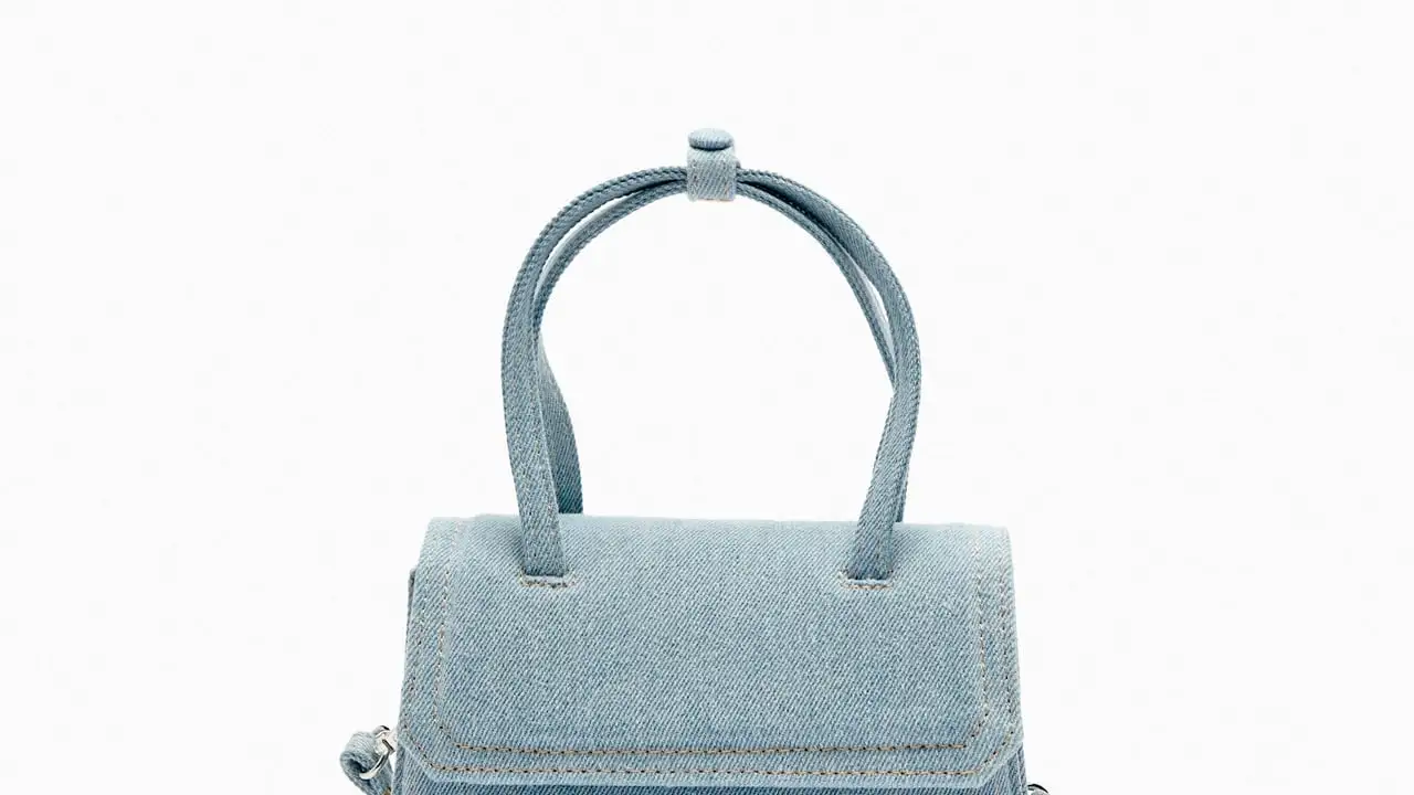 Bolso mini city denim