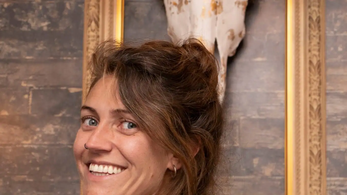 La artista Alba López Santos