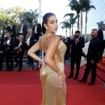 Georgina Rodriguez arrives for the screening of 'L'ete Dernier (Last Summer)' during the 76th annual Cannes Film Festival, in Cannes, France