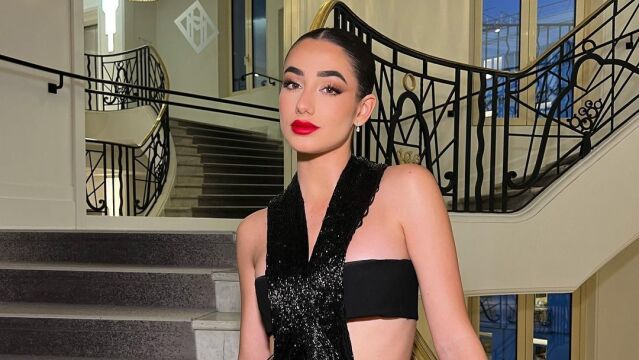 Lola Lolita en el Festival de Cannes. 