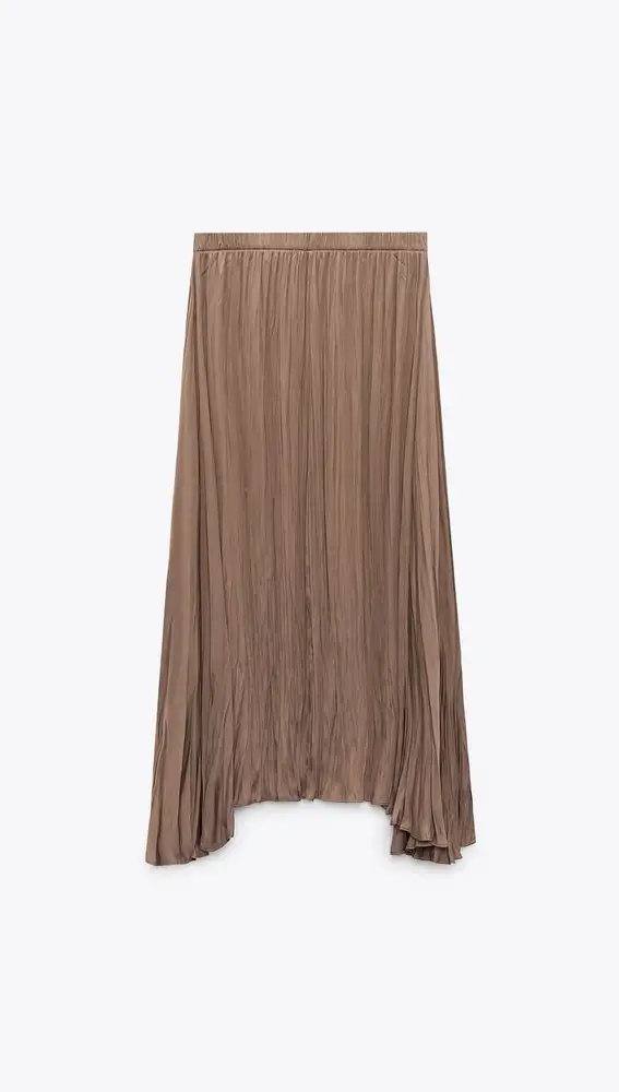 Falda midi.