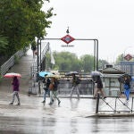 Lluvias en la Comunidad de Madrid