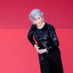 Jane Fonda arrives for the Closing Ceremony at the 76th annual Cannes Film Festival, in Cannes, France