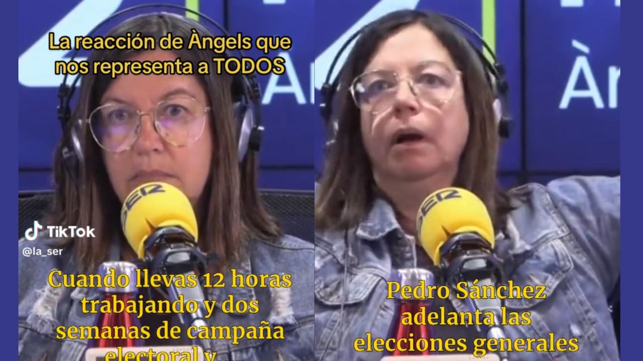 Así ha sido la reacción de Àngels Barceló al enterarse en directo del adelanto de las elecciones generales: "Nos representa a todos"