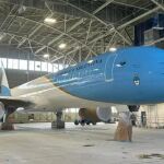El nuevo avión del presidente de Argentina, un Boeing 757