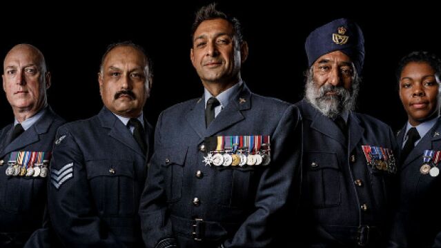 Imagene promocional de la Fuerza Aérea británica