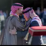 El príncipe Hussein y el rey Abadlá II