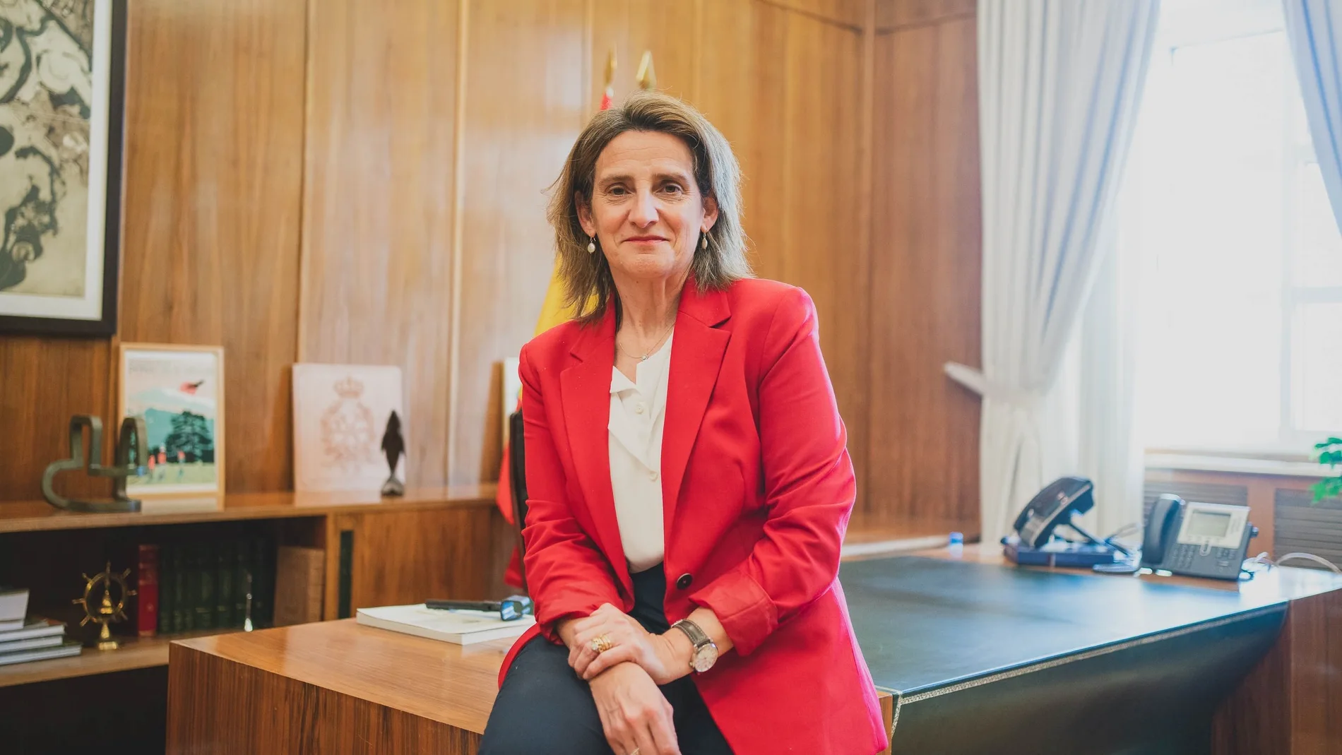 La ministra Teresa Ribera