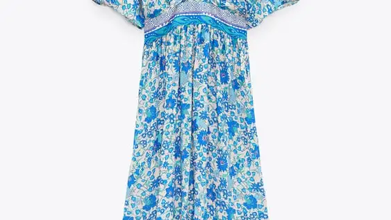 Vestido con estampado floral