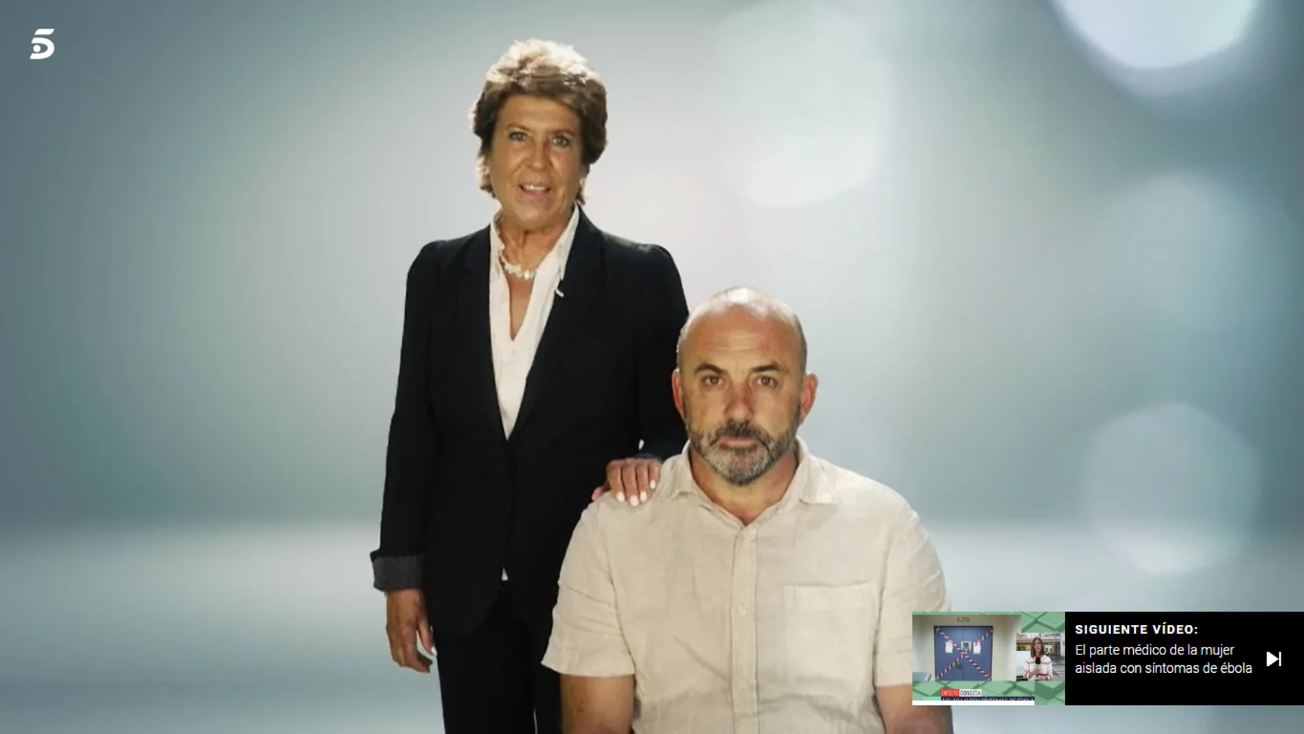 Ginés Corregüela y Conchita en una imagen del programa 'Viernes Deluxe'