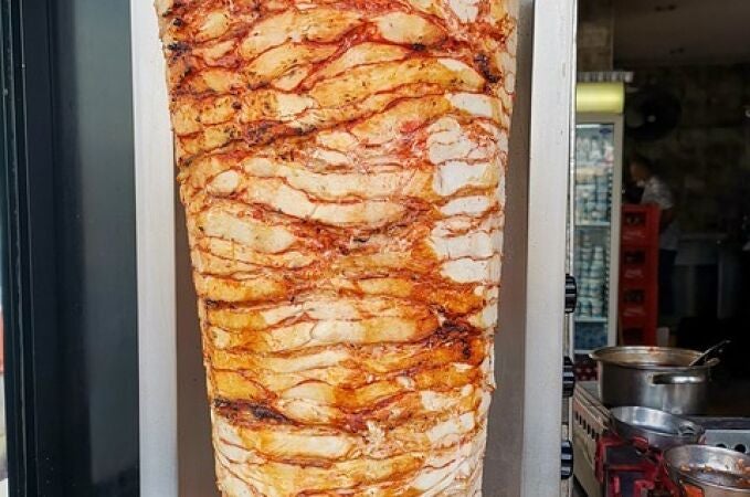 Un pincho de Kebab