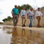 Conrado Íscar visita los municipios de la comarca de Rioseco afectados por las tormentas