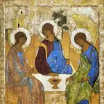 Icono de la Santísima Trinidad, de Andrei Rublev
