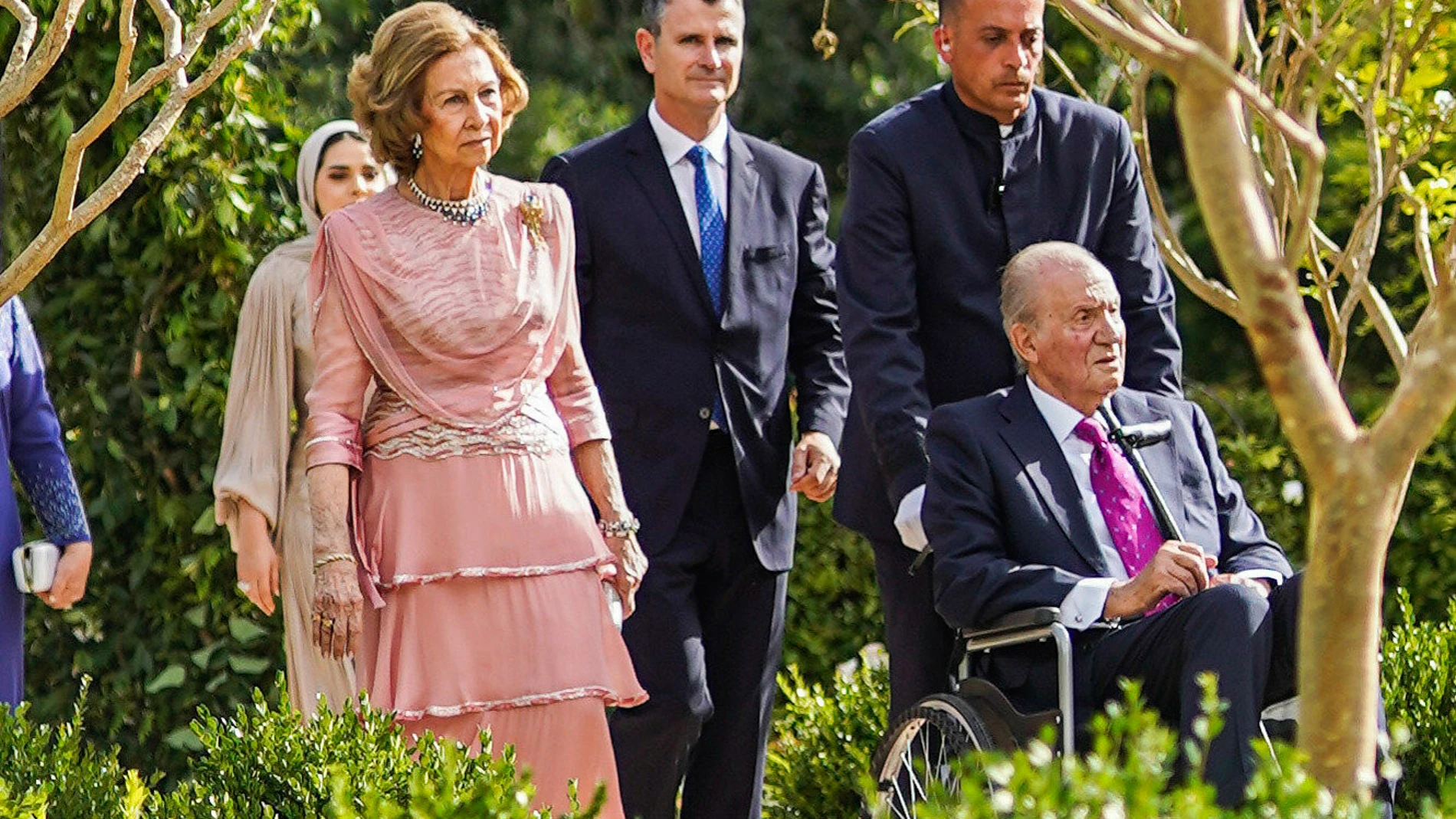 La Reina Sofía con un Valentino de hace 20 años.
