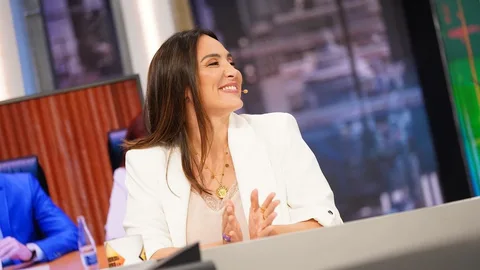 Tamara Falcó y su look en 'El Hormiguero'.