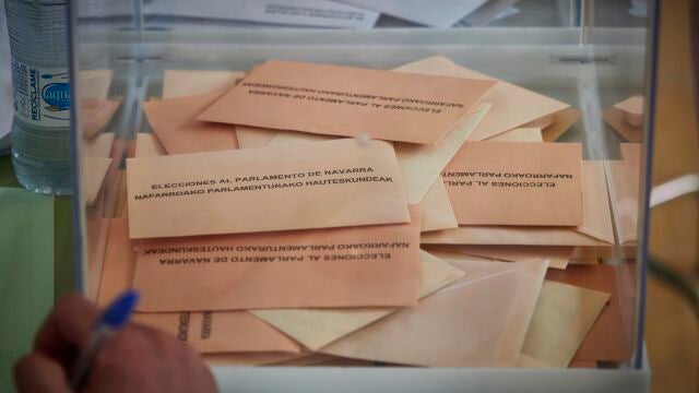 28M.- El recuento del voto pendiente de las elecciones al Parlamento de Navarra no altera el reparto de escaños
