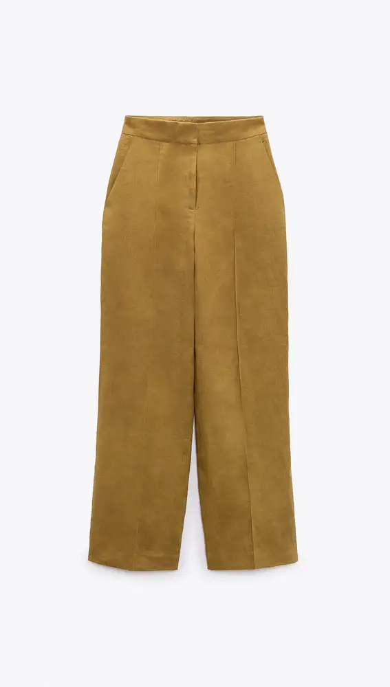 pantalon recto lino 67 Straight linen trousers