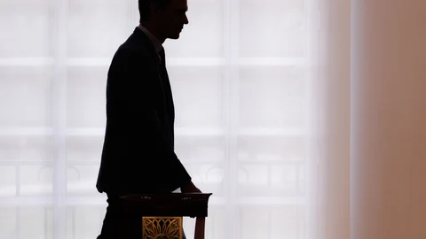 El presidente del Gobierno, Pedro Sánchez
