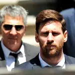 Jorge y Leo Messi 