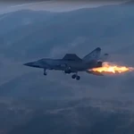 El vídeo con los últimos instantes de un MiG-31 ruso antes de estrellarse.