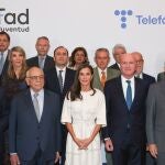 La Reina Letizia acudió a la presentación del informe Fad Juventud, entidad de la que es Presidenta de Honor