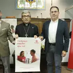 Luis Argüello, Colinas y Boelhoff presentan la Memoria de Cáritas Valladolid 2022