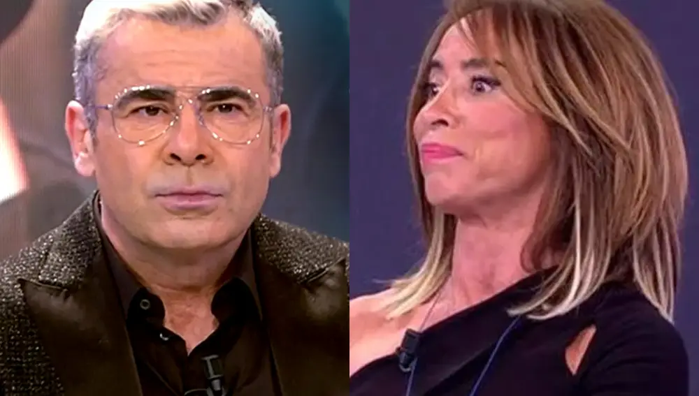 Jorge Javier Vázquez y María Patiño, presentadores de 'Viernes deluxe'