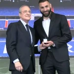 Florentino Pérez ha despedido a Karim Benzema