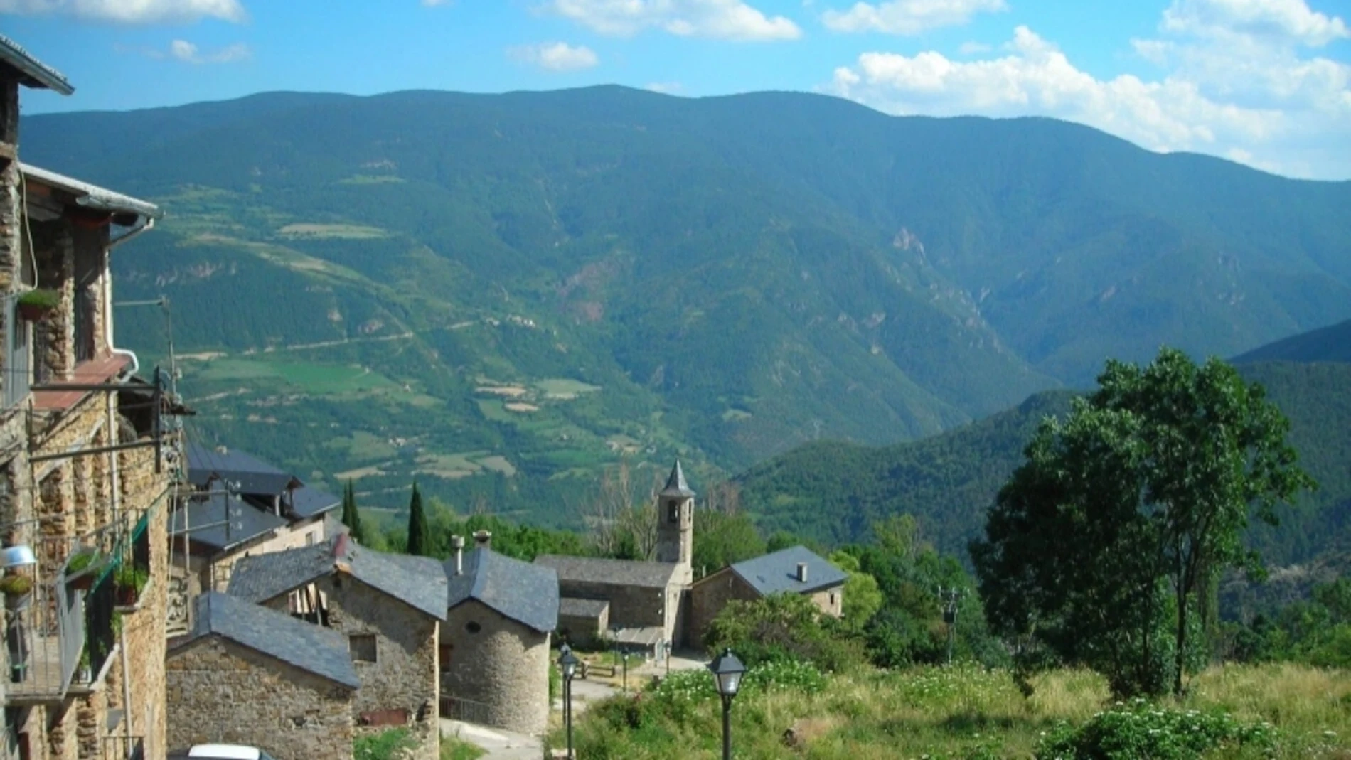 La capital del Pallars Sobirà, Sort, una de las zonas más despobladas de Cataluña