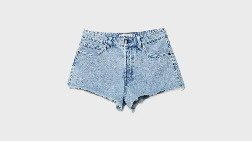 Micro short denim