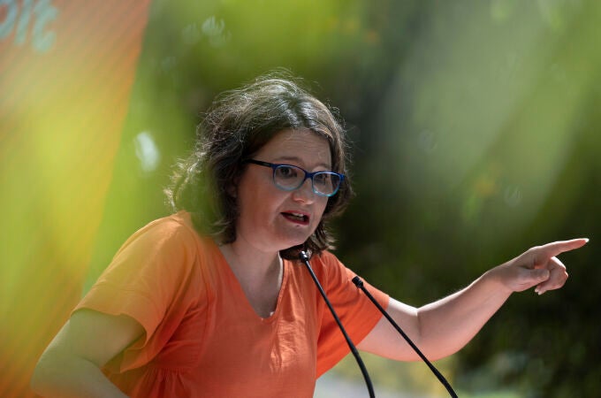 La exvicepresidenta de la Generalitat Valenciana, Mónica Oltra