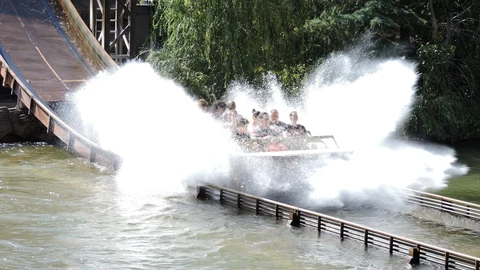 "Los fiordos" del parque de atracciones de Madrid