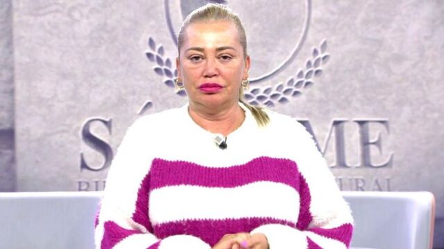 Belén Esteban irrumpe como espontánea en 'Sálvame' con un alegato desesperado