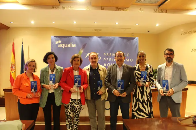 Entregados los premios periodísticos Aqualia