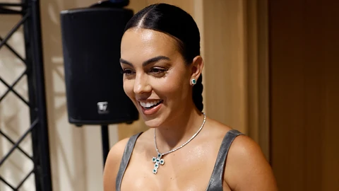 Georgina Rodríguez con un look de lo más arriesgado.