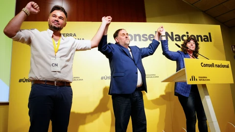 Oriol Junqueras participa en el consell nacional de ERC