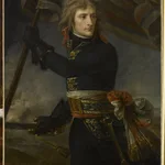 Pie de foto: Bonaparte en el puente de Arcole (1796), óleo sobre lienzo de Antoine-Jean Gros (1771-1835)
