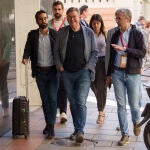 Llegada de Ximo Puig a la Ejecutiva del PSOE en Ferraz. David Jar