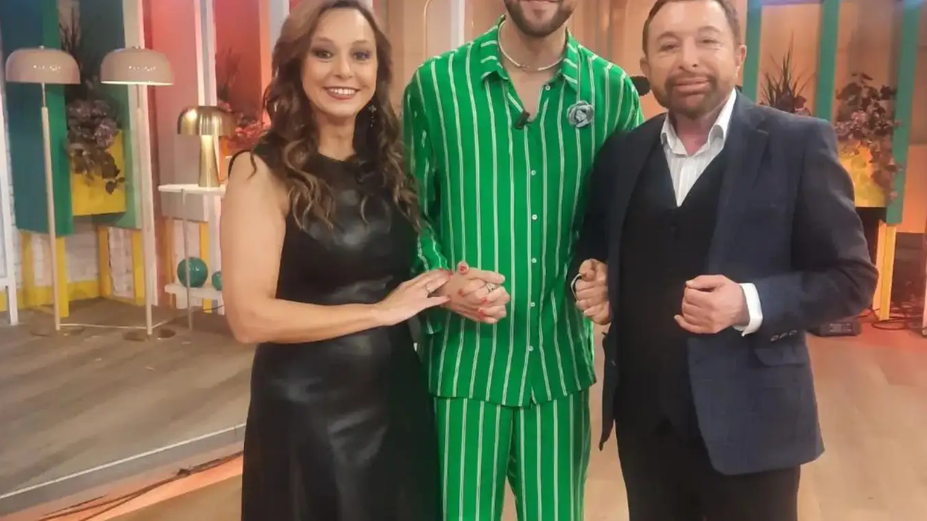 Mónica Vergara junto a Iván Reboso y José Manuel Parada