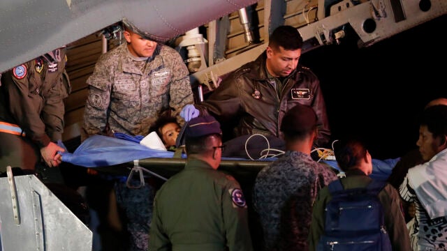 Colombia Plane Crash Children